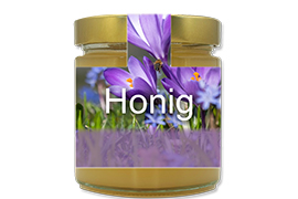 Honigetikett Natur Nr.16 B 500g