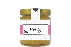 Honigetikett modern Nr.32 B 250g