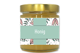 Honigetikett modern Nr.41 500g rechteckig 