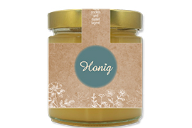 Honigetikett modern Nr.48 B 500g