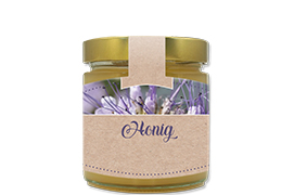 Honigetikett modern Nr.37 C 250g