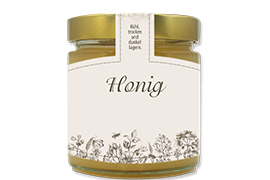 Honigetikett modern Nr.14 C 500g