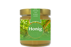 Honigetikett Wald Nr.02 B 250g