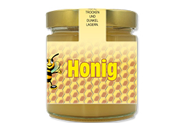 Honigetikett klassisch Nr.02 B 500g