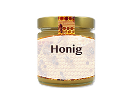 Honigetikett Natur Nr.25 C 250g