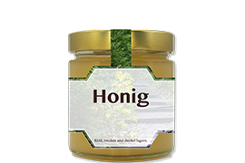 Honigetikett Wald Nr.07 A 250g