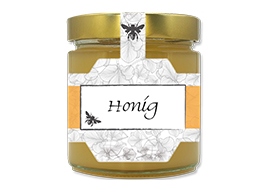 Honigetikett modern Nr.31 A 500g