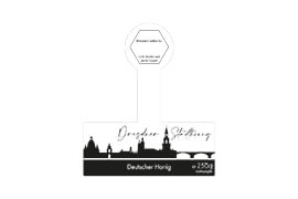 Design Stadthonig Dresden weißer Himmel 250g mit Gewährverschluss 