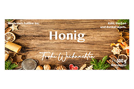 Design Weihnachtlich Nr. 02 A 500g rechteckig