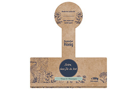 Design Hochzeitsetikett Nr.01 B 500g mit Gewährverschluss