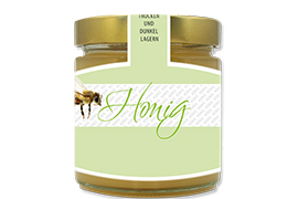 Honigetikett modern Nr.20 C 500g