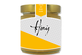 Honigetikett modern Nr.04 C 500g