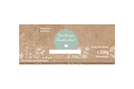 Design Geschenketikett Nr.16 A 250g rechteckig 