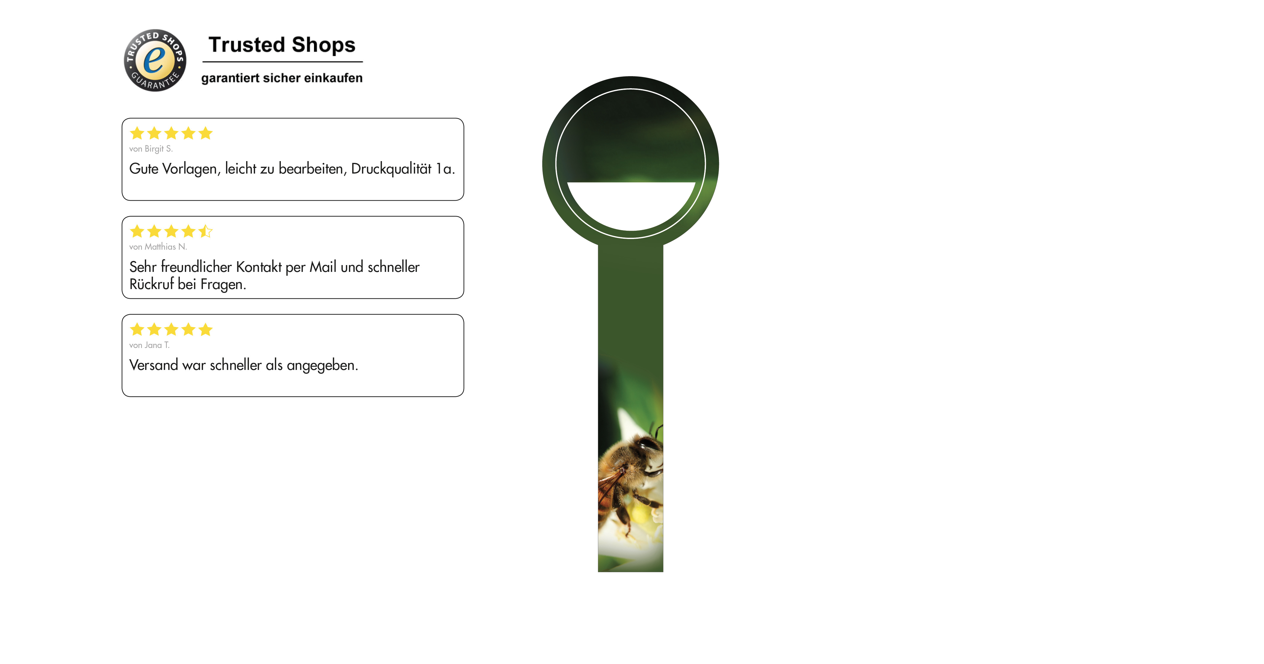 Siegelstreifen Natur Nr.03 konturgestanzt