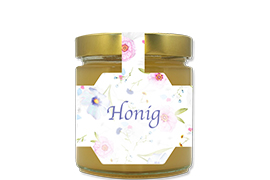 Honigetikett modern Nr.55 A 250g