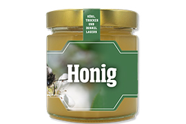 Honigetikett Natur Nr.19 A 500g