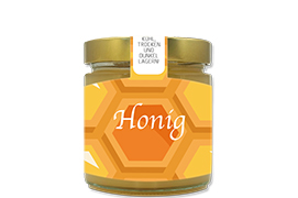 Honigetikett klassisch Nr.15 C 250g