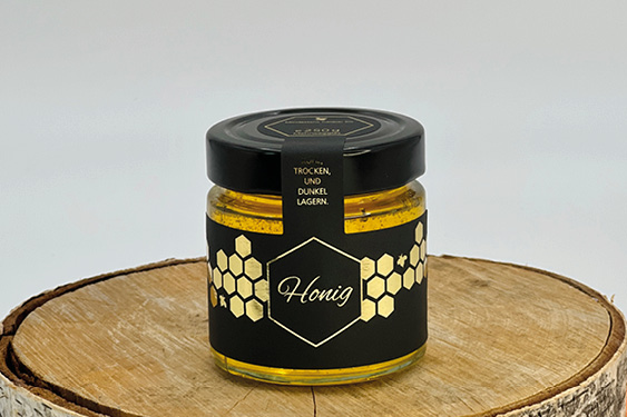 Design Black Line mit Glanzveredelung Nr. 05 B 250g mit Gewährverschluss