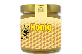 Honigetikett klassisch Nr.02 C 500g