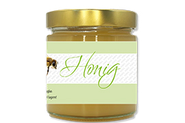 Honigetikett modern Nr.20 500g rechteckig 