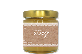 Honigetikett modern Nr.38 250g rechteckig 