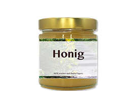 Honigetikett Wald Nr.07 250g rechteckig 