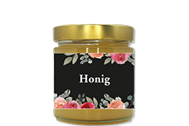 Honigetikett modern Nr.50 250g rechteckig 