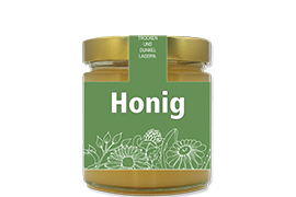 Honigetikett modern Nr.08 B 250g