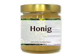 Honigetikett Wald Nr.07 500g rechteckig 
