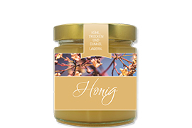 Honigetikett Natur Nr.09 B 250g