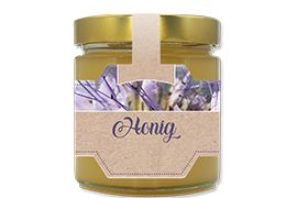 Honigetikett modern Nr.37 A 500g