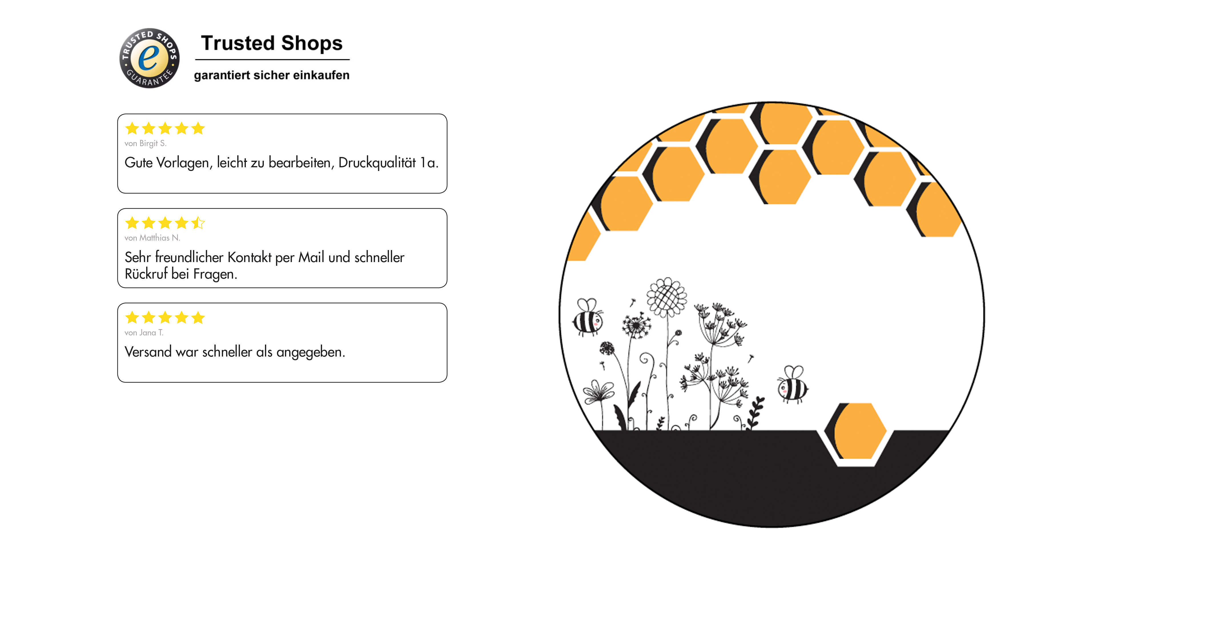 Etikett - neutral rund Nr.39