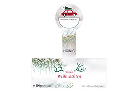 Design Weihnachtlich Nr. 23 B 500g mit Gewährverschluss 