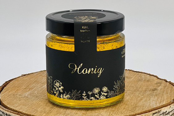 Design Black Line mit Glanzveredelung Nr. 08 B 500g mit Gewährverschluss