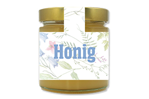 Honigetikett modern Nr.10 B 500g
