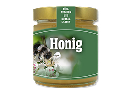 Honigetikett Natur Nr.19 C 500g