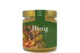 Honigetikett Natur Nr.23 C 250g