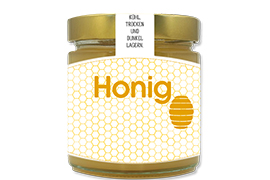 Honigetikett klassisch Nr.08 C 500g