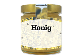 Honigetikett Raps Nr.04 C 500g