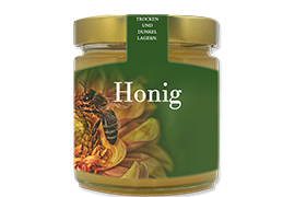 Honigetikett Natur Nr.23 C 500g