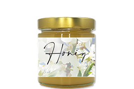 Honigetikett Natur Nr.12 250g rechteckig 