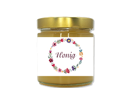 Honigetikett modern Nr.47 250g rechteckig 