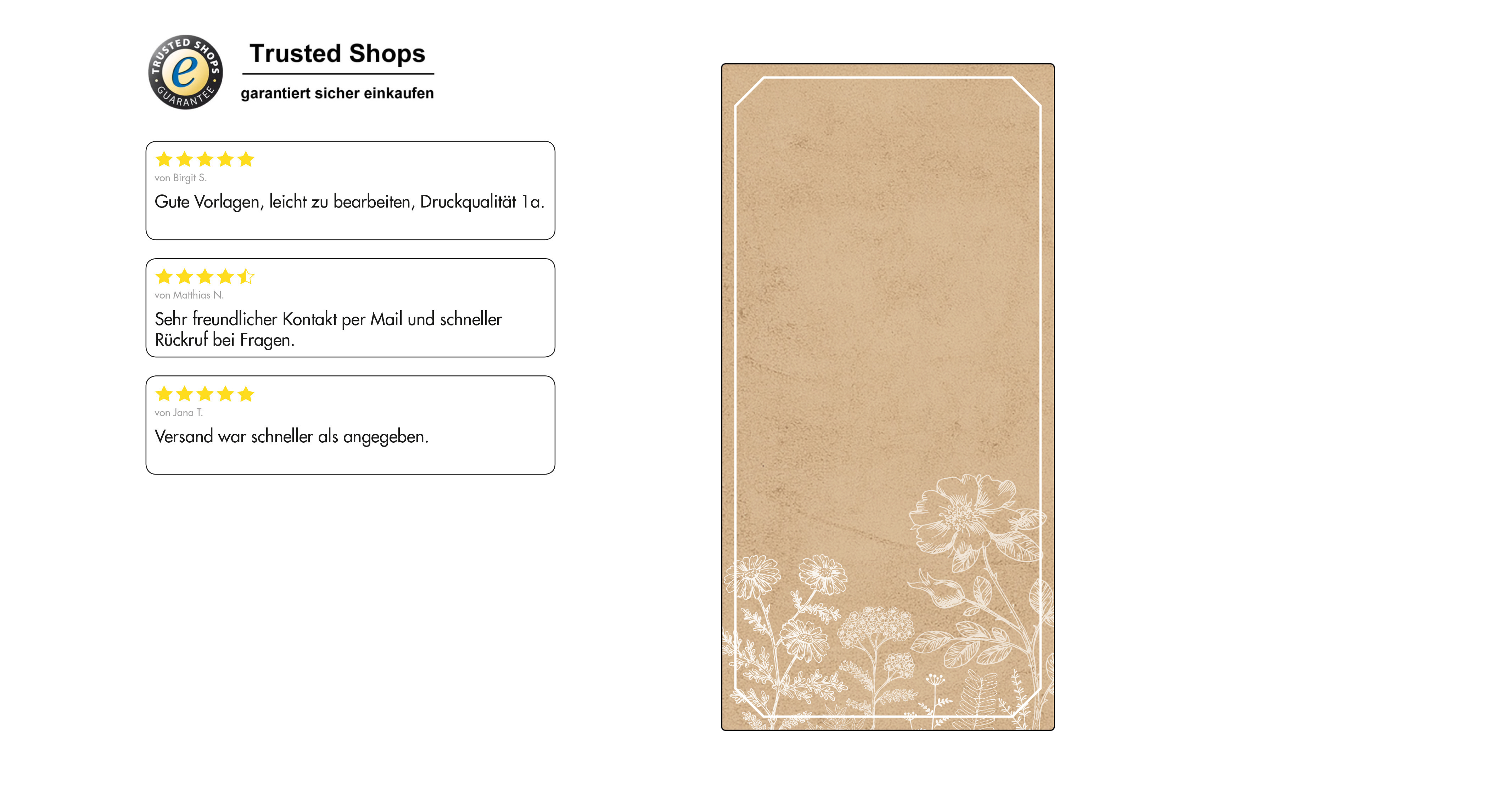 Etikett neutral rechteckig klein Nr.03