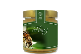 Honigetikett Natur Nr.03 C 250g