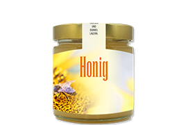 Honigetikett Natur Nr.06 C 250g