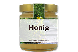 Honigetikett Wald Nr.07 B 500g