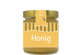 Honigetikett modern Nr.16 B 250g