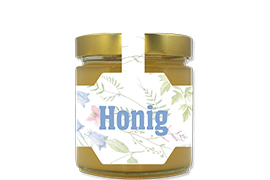 Honigetikett modern Nr.10 A 250g