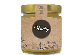 Honigetikett modern Nr.46 C 500g