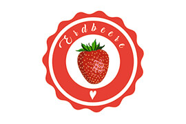 Marmelade Aufkleber konturgestanzt